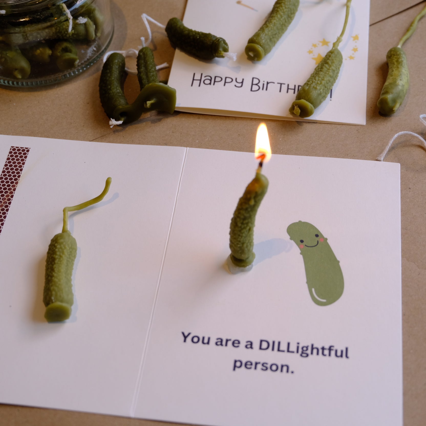 Happy Birthday Pickle Card