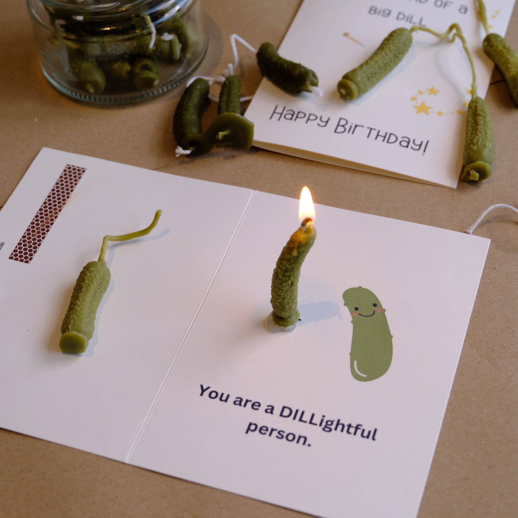 Happy Birthday Pickle Card