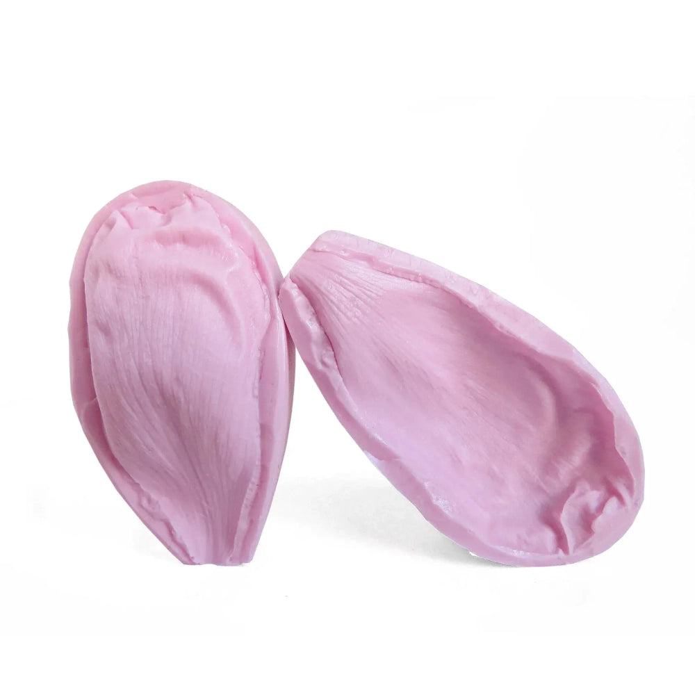 Peony petals mold and cutters set