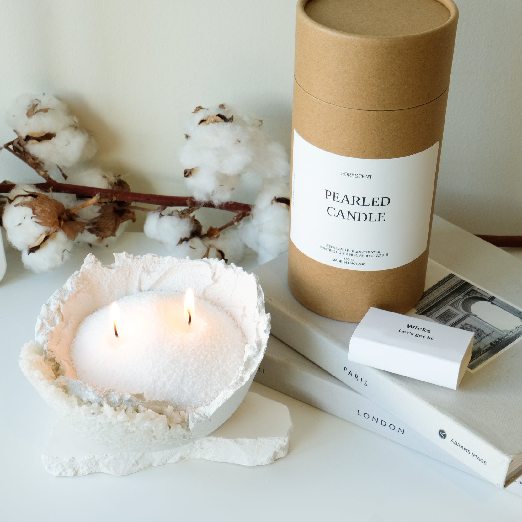 Are pearled candles on your Christmas list yet? The decor possibilitie
